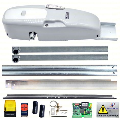 Kit Rocket 24v Porta Basculante A Contrappeso + Accessori + Encoder No Saldature