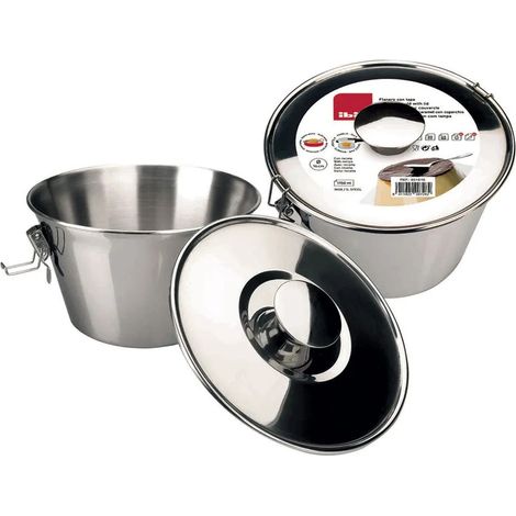 Puddingform ibili pudding mold Edelstahl 1,5 Liter 16 cm