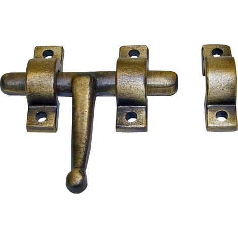 Verrou Laiton Rustique, 60 mm