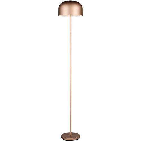 Stehleuchte Standlampe Wohnzimmerleuchte LED Touchdimmer Akku USB Coffee H 147cm