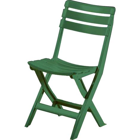 SEDIA IN POLIPROPILENE 'PINTA' verde  - BICA
