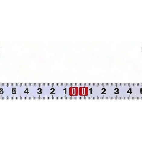 Règle en acier graduée avec ruban adhésif, règle métrique pour scie à onglets, mètre ruban portable pour établis et machines. (1/4)