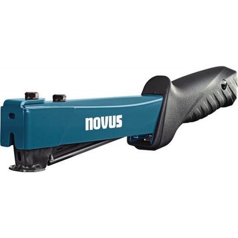 Novus Tools Hammertacker J-044, 6–12 mm Typ G, Premium-Tacker geeignet für Flachdrahtklammern mit Prallplatte für Oberflächenschutz 030-0453 (1/3)