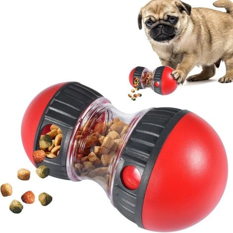 Jouet interactif pour Chien/Indestructible,Jouet Chien Balles,Jeux Intelligence Chien,Distributeurs de friandises interactifs,Jouet d'intelligence de dent d'entraînement pour Balle de Chien (1/4)