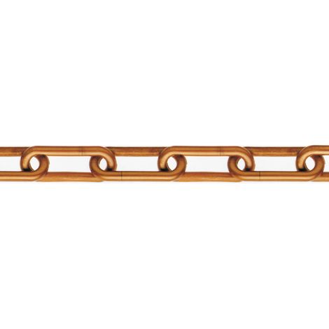 Catena plastificata ramata 52x21x6 mt 5 - masidef