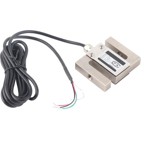 Capteur de poids à cellule de charge de type S M8x1,25 en acier inoxydable, capteur de force de traction, de compression et de tension 30 kg (1/5)