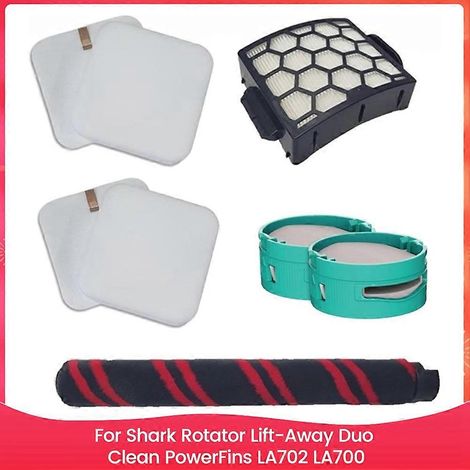 Filtre pour aspirateur brosse pour aspirateur Filtre de brosse pour aspirateur filtre de HEPA Filtre Brosse Roller Scent Accessoires pour Shark LA702 LA700 Upright Aspirateur pièce détachée XHF320 XFF (1/5)