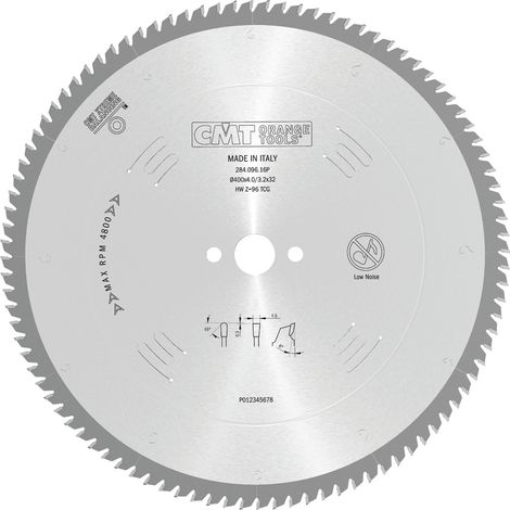 284.108.18P LAMA X NON FERROSI-PLASTICA HW 450x4.2/3.5x32 Z108 TCG 6°POS (1/5)