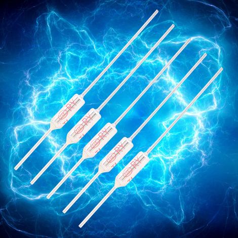 10 fusibles thermiques à boîtier métallique, coupure 250 V CA, 10 A, TF 72-250 °C/133 °C (1/5)