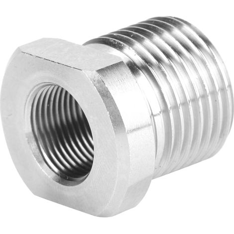 Filtre à huile adaptateur fileté 1/2-28 vers 3/4-16, raccord de remplacement moteur auto, connecteur acier, pièce de rechange véhicule, bouchon fileté universel. (1/5)