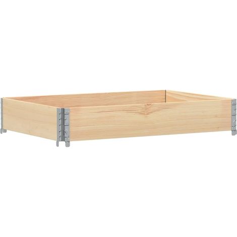 Maison Exclusive - Fioriera da Giardino 120x80 cm in Legno Massello di Pino