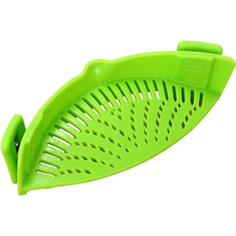 Égouttoir de cuisine en silicone, pot latéral, égouttoir à légumes, filtre à eau domestique, égouttoir à nouilles (1/5)
