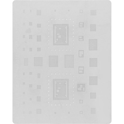 Gabarit de rebillage BGA : bonne dissipation de chaleur, positionnement précis, en acier inoxydable, pour iOS 14, A16 et A15. (1/5)
