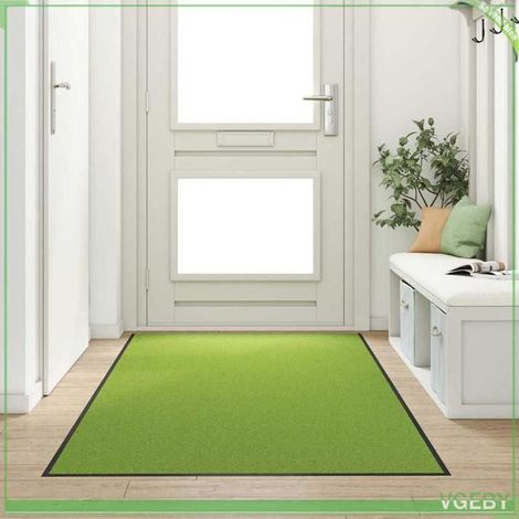 Paillasson - FAFEISY - 4100730 - 120 x 300 cm - Polyamide & PVC - Vert/Noir (1/5)
