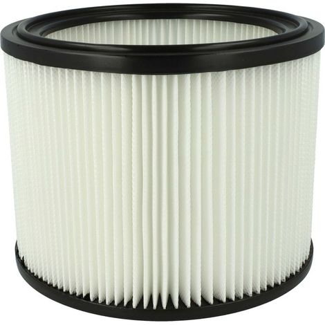 Cartouche filtrante compatible avec Bosch GAS 15 aspirateur Filtre pour particules fines, papier (1/5)