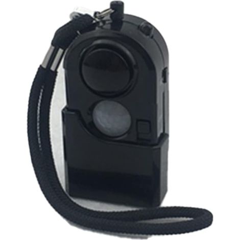 Detector de movimiento infrarrojo PIR mini portátil para camping, viajes y seguridad del hogar - Alarma antirrobo