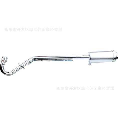 Pot d'échappement et silencieux électroplaqués pour motos tout-terrain Honda CRF50 XR 50/125cc. (1/4)