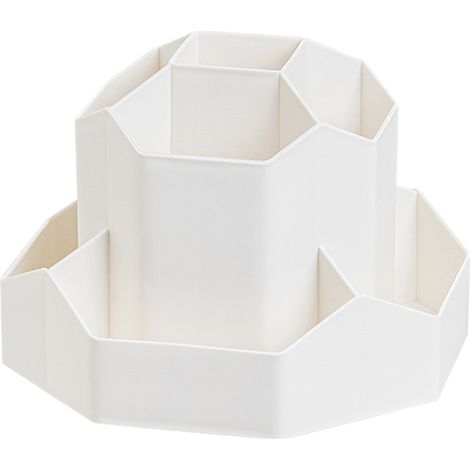 Boîte De Rangement Bureau - Porte-Crayons Avec Compartiments - Pour Stylos Crayons Et Accessoires De Bureau - 1 Pièce (1/5)