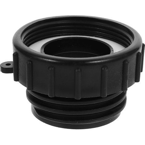Adaptateur pour conteneur IBC, filetage fin 63 mm vers filetage grossier 60 mm, convertisseur de réservoir d'eau-6.3X6.3X6CM-Black (1/2)