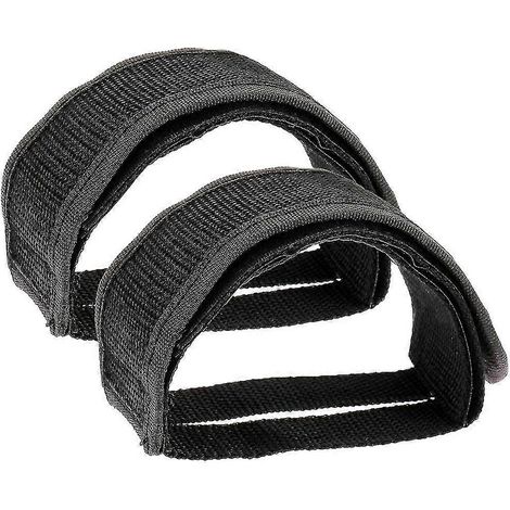 25-26 2 sangles de pédales de vélo, cale-pieds, sangles de fixation pour vélo à pignon fixe, sangles universelles pour pieds de vélo (1/4)