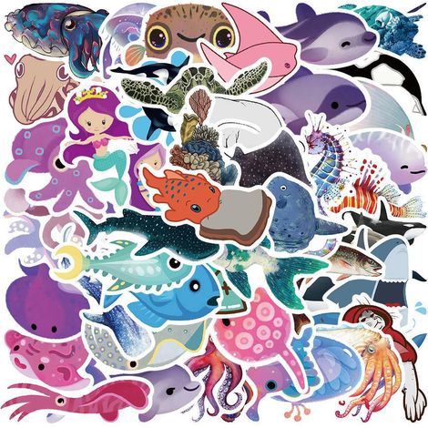 Pack 50 Autocollants Vinyle Graffiti Décoratifs pour Ordinateur Portable, Voiture, Skateboard, Moto, Vélo, Bagage, Pare-chocs - Autocollants Bombes Style Urbain (Lot de 12) (1/5)
