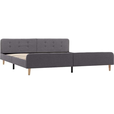 Maison Exclusive - Giroletto Grigio Chiaro in Tessuto 180x200 cm (1/5)