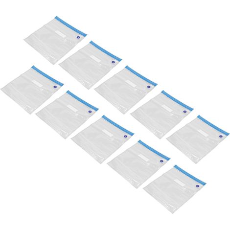 Lot de 10 sacs de stockage sous vide pour filament imprimante 3D avec pompe manuelle et clip de fermeture, anti-oxydation, PE PP 34x30cm (1/5)
