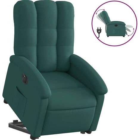 Maison Exclusive - Relaxsessel mit Aufstehhilfe Elektrisch Dunkel