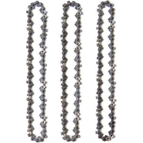 Lot 3 chaînes élagueuse 10\ (1/4)