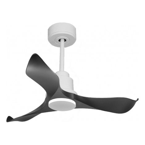 Tenerife de KlassFan - Super destratificateur et ventilateur DC 106 cm Blanc pales graphite sans Lumière idéal 10 à 20 m² (1/5)