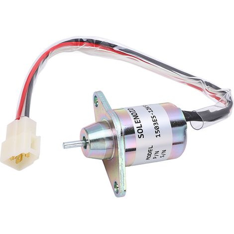 Pièce de rechange pour électrovanne de coupure de carburant 12 V 1503ES 12K5SUC5S pour tracteur de pelouse John Deere 355D (1/5)