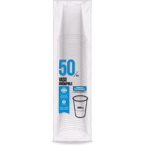 GOBELET JETABLE PP INCASSABLE TR B/50 - 300 CM3