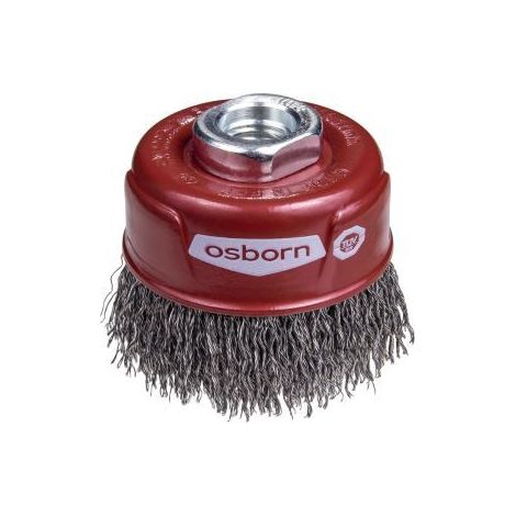 Topfbürste Xtreme Stahl 100x0,3mm gewellt OSBORN (1/2)