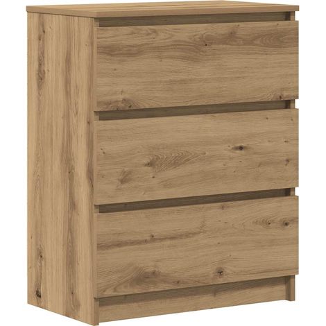 Maison Exclusive - Aparador Artisan Roble 60x35x76 cm Madera de i