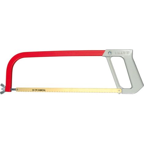 Arco de sierra OMAT hoja de 300 mm, ideal para cortes precisos y duraderos.