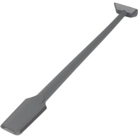 Grattoir Blender - Spatule Silicone 35,5 x 4,8 cm - Pour Mixeur et Pots - Gris Noir - 1 Pièce (1/4)