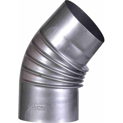 Ofenrohrbogen, 45° FAL Ø 120 mm ohne Tür