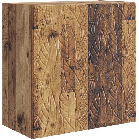 vidaXL Armoire Murale Bois ancien 59 x 31 x 60 cm Bois d'ingénierie