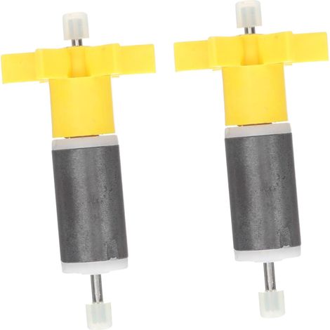 2 Ensembles Rotor D'arbre De Pompe À Eau Aérateurs Roue De Remplacement De La Pompe Water Dispenser Pump Water Pump Turbine Pour Pompe À Eau Roue De Filtre De Rechange 2 Pièces x 2