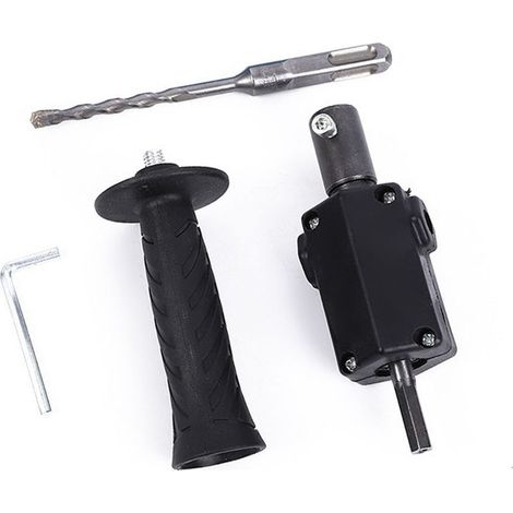 Adaptateur perceuse-marteau en acier allié, convertisseur électrique pour verre, métal et bois. (1/5)