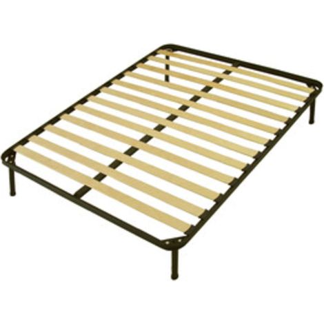 RETE LETTO 1 PIAZZA E MEZZA C/DOGHE 120X190 CM - 1 pezzo
