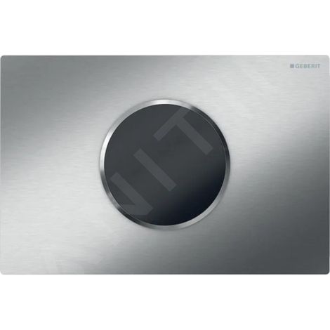 Commande WC infrarouge, type pile 10, acier inoxydable (1/3)