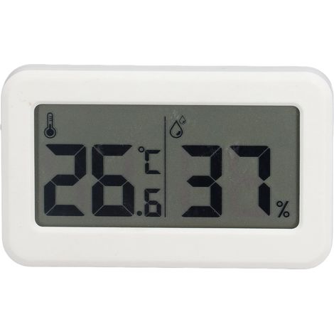 Mini thermomètre-hygromètre électronique à affichage numérique (1/5)