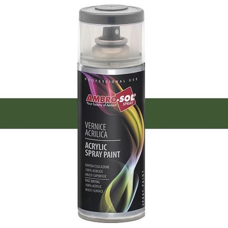 Vernis acrylique universel RAL 6002 Vert (1/2)