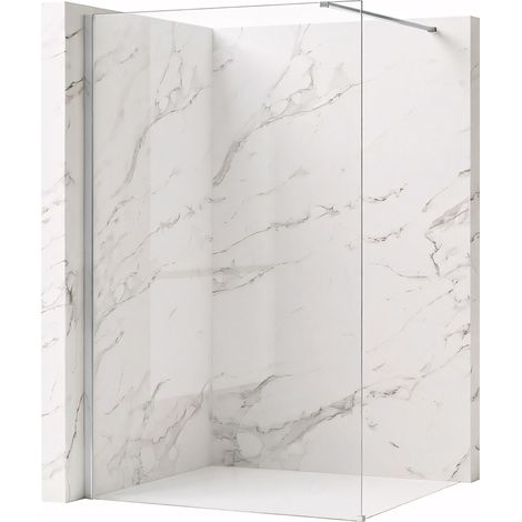 FESTE DUSCHWAND REA FLEXI 100 CHROME (1/4)