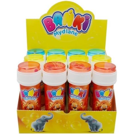 Bolle di sapone 60 ml (12 pezzi)