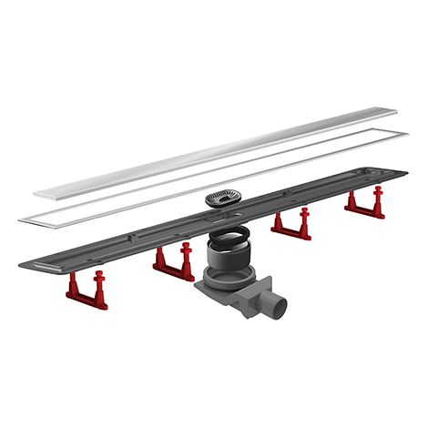 CANALINA PER PIATTI DOCCIA ARTU' PIASTRELLABILE- mm 450- DH- pezzi 1