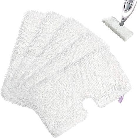 Lot de 5 tampons de vadrouille pour Shark S3501 S3550 S3601 S3601D S3801 S3801CO S3901 S2901 S2902 S4601 S4701 SE450, vadrouille à vapeur en microfibre, réutilisable