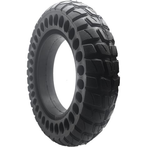 Kugoo 10-Zoll 10x2.50 All-Terrain-Vollgummireifen mit Wabenstruktur (kein Aufpumpen erforderlich, unzerbrechlich, rutschfest) (1/4)