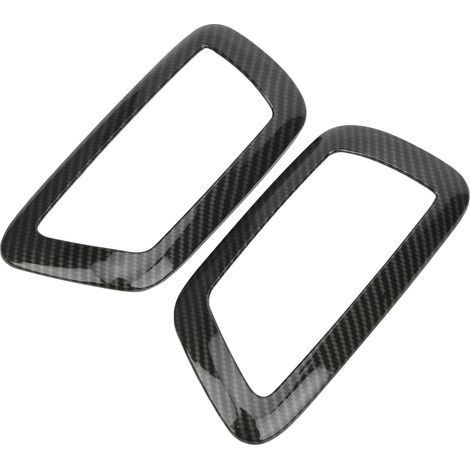 2 pièces habillage poignée de porte intérieure décoration auto pour Tacoma 2016-2020 2 portes style fibre de carbone (1/5)